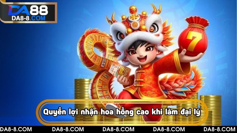 Quyền lợi nhận hoa hồng cao khi làm đại lý